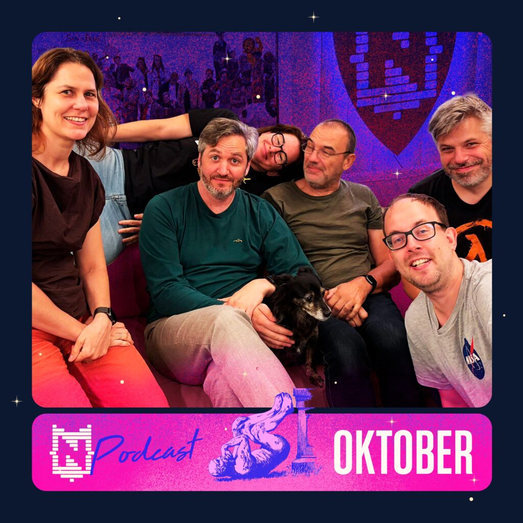 Groepsfoto oktober: Marian, Lieven, Els, Peter, Poncho, Jeroen